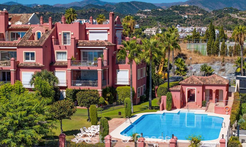 Appartement spacieux et prêt à emménager avec vue panoramique sur la mer à vendre à Benahavís - Marbella 791754