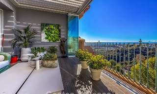 Penthouse prêt à emménager, avec vue sur la mer spectaculaire à vendre à Marbella - Benahavís 791783 