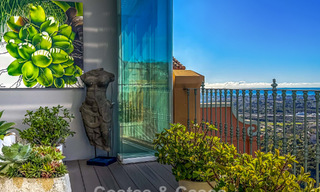 Penthouse prêt à emménager, avec vue sur la mer spectaculaire à vendre à Marbella - Benahavís 791784 