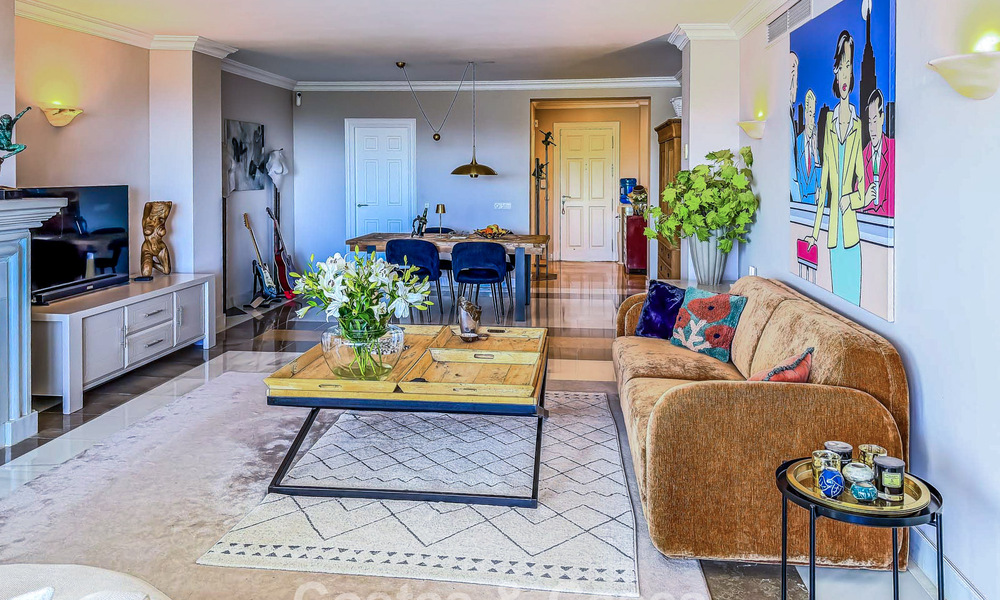 Penthouse prêt à emménager, avec vue sur la mer spectaculaire à vendre à Marbella - Benahavís 791786