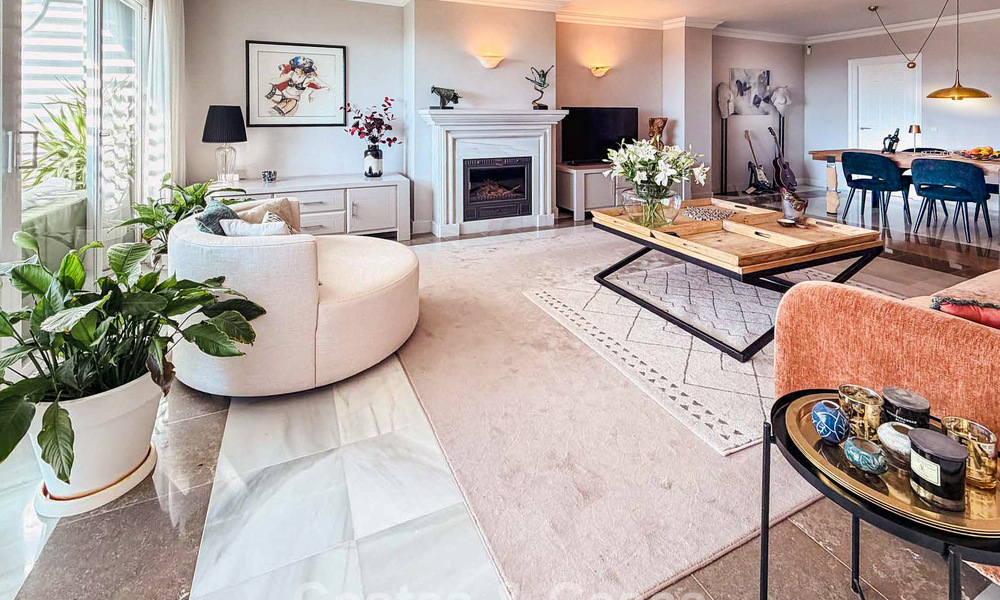 Penthouse prêt à emménager, avec vue sur la mer spectaculaire à vendre à Marbella - Benahavís 791787