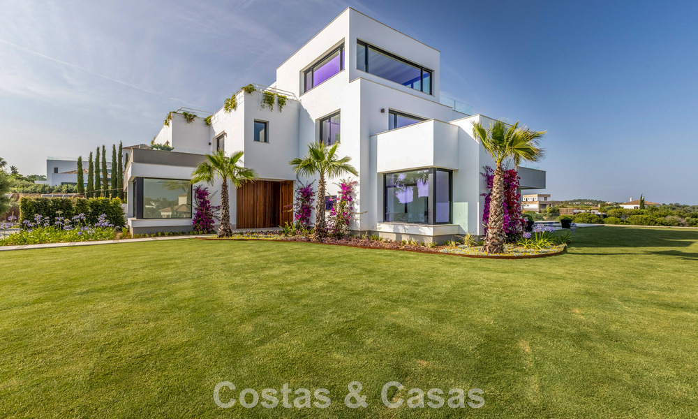 Villa de luxe neuve au design contemporain avancé à vendre à Sotogrande Alto, Costa del Sol 791873