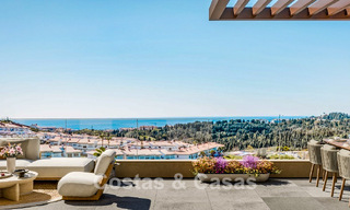 Nouveaux appartements modernes avec vues panoramiques sur la mer à Mijas Costa, Costa del Sol 791705 