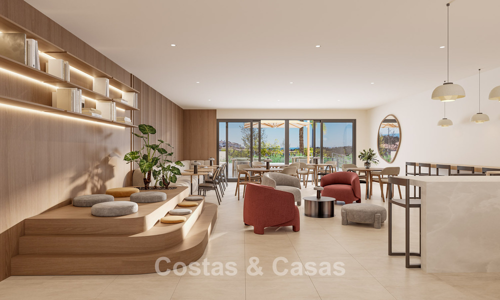 Nouveaux appartements modernes avec vues panoramiques sur la mer à Mijas Costa, Costa del Sol 791706