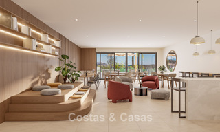 Nouveaux appartements modernes avec vues panoramiques sur la mer à Mijas Costa, Costa del Sol 791706 