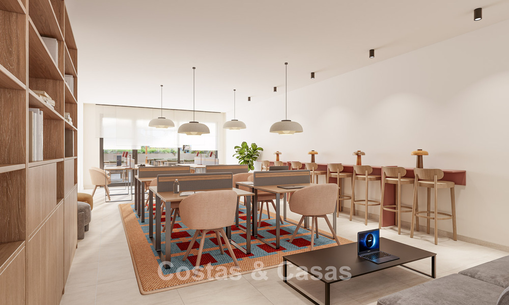 Nouveaux appartements modernes avec vues panoramiques sur la mer à Mijas Costa, Costa del Sol 791707
