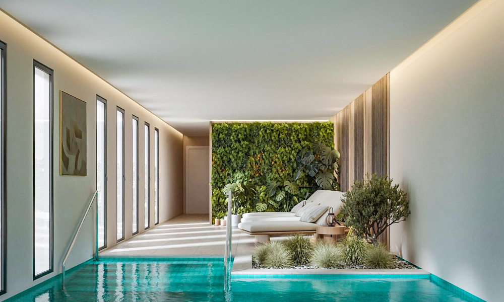 Nouveaux appartements modernes avec vues panoramiques sur la mer à Mijas Costa, Costa del Sol 791708