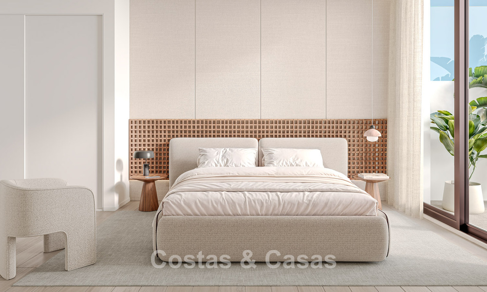 Appartements neufs élégants avec vue panoramique sur la mer à vendre à Mijas Costa, Costa del Sol 791714
