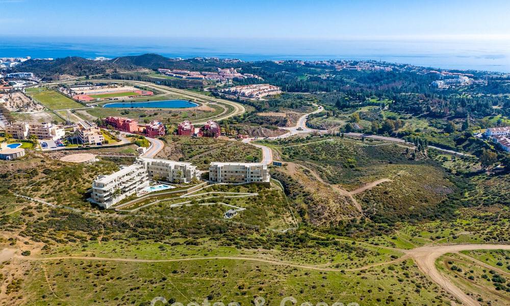 Appartements neufs élégants avec vue panoramique sur la mer à vendre à Mijas Costa, Costa del Sol 791719