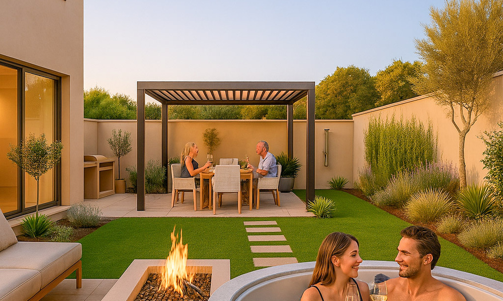 Villas mitoyennes modernes à vendre avec vues à 360°, Mijas Costa, Costa del Sol 791799