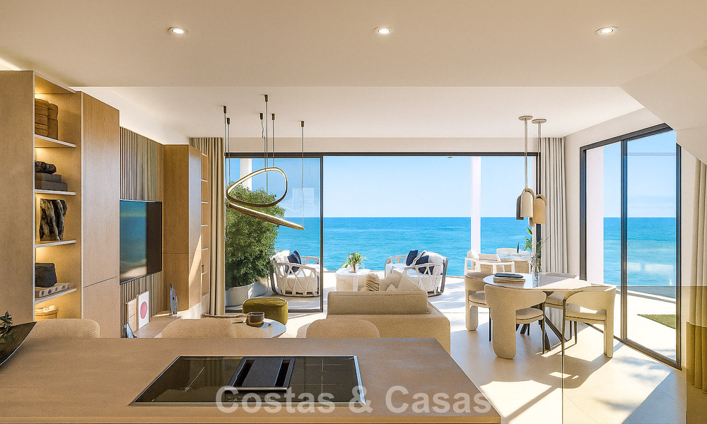 Villas mitoyennes modernes à vendre avec vues à 360°, Mijas Costa, Costa del Sol 791812