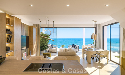 Villas mitoyennes modernes à vendre avec vues à 360°, Mijas Costa, Costa del Sol 791812