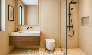 Villas mitoyennes modernes à vendre avec vues à 360°, Mijas Costa, Costa del Sol 791813 