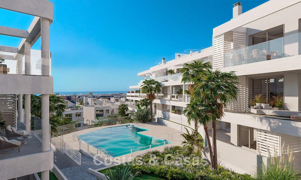 Appartements et maisons de ville exclusifs à vendre à distance de marche du centre d’Estepona 791986