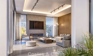 Nouvelle villa off-plan au design avant-gardiste à vendre dans un environnement golfique privé à Sotogrande, Costa del Sol 792084 