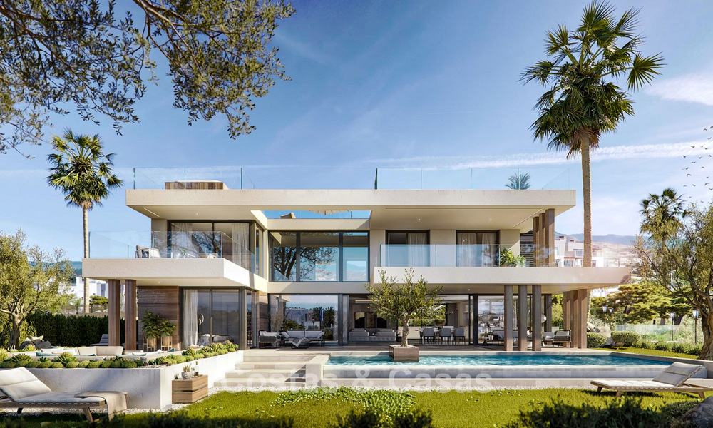 Nouvelle villa de design haut de gamme à vendre dans une résidence sécurisée 24h à Sotogrande, Costa del Sol 792091