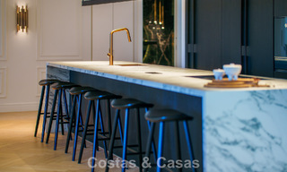 Penthouse rénové de style contemporain avec piscine privée et vue panoramique sur la mer à Nueva Andalucía, Marbella 792173 