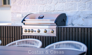 Penthouse rénové de style contemporain avec piscine privée et vue panoramique sur la mer à Nueva Andalucía, Marbella 792177 