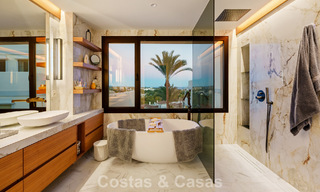 Penthouse rénové de style contemporain avec piscine privée et vue panoramique sur la mer à Nueva Andalucía, Marbella 792183 