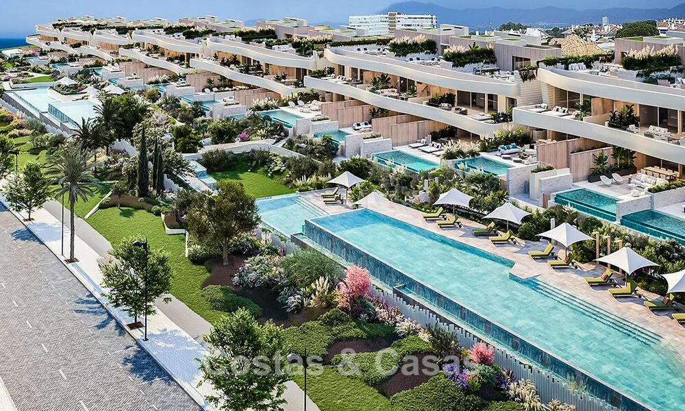Appartement de luxe haut de gamme à vendre dans un complexe en première ligne de plage à l’est du centre de Marbella 792212