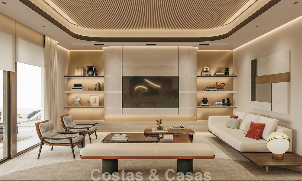 Appartement de luxe haut de gamme à vendre dans un complexe en première ligne de plage à l’est du centre de Marbella 792217