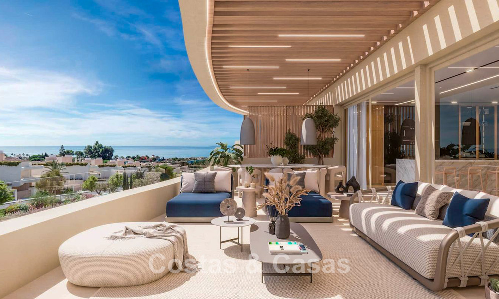 Appartement de luxe haut de gamme à vendre dans un complexe en première ligne de plage à l’est du centre de Marbella 792220