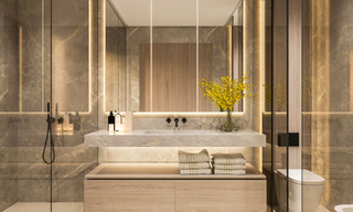 Appartement de luxe haut de gamme à vendre dans un complexe en première ligne de plage à l’est du centre de Marbella 792225 