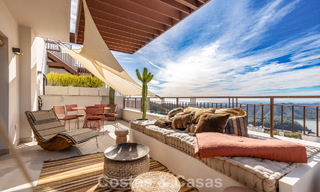 Penthouse moderne à vendre offrant de vues sur la mer et le lac d’Istán, situé juste au-dessus de la Golden Mile de Marbella 792299 