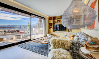 Penthouse moderne à vendre offrant de vues sur la mer et le lac d’Istán, situé juste au-dessus de la Golden Mile de Marbella 792323 