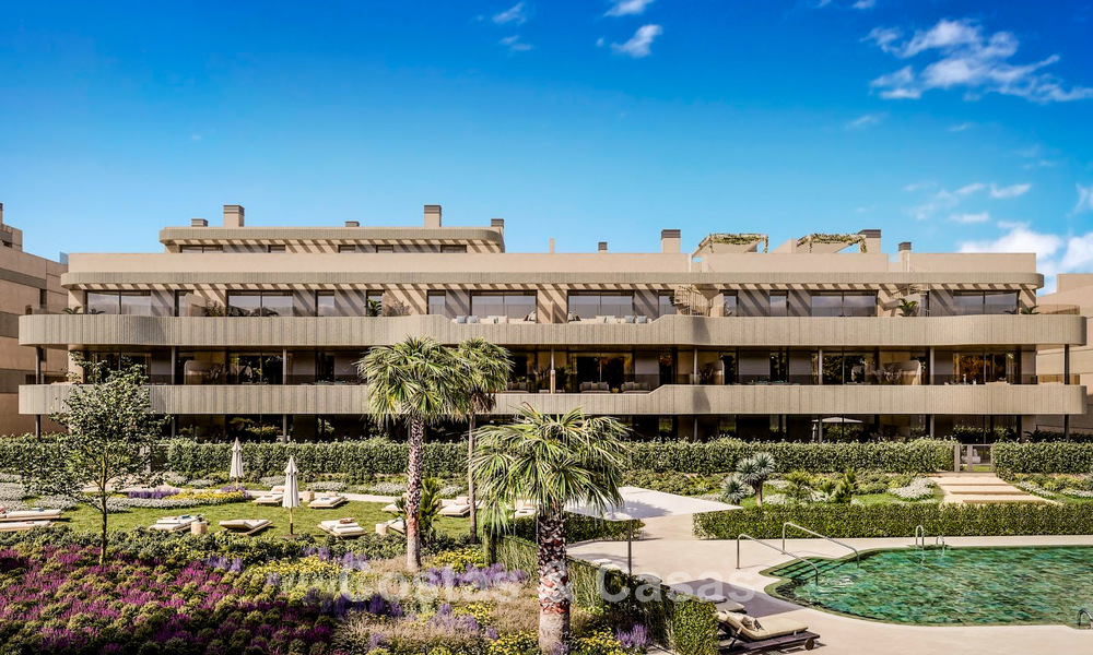 Appartements sur plan à vendre dans un complexe de golf moderne sur la New Golden Mile entre Marbella et Estepona 792337