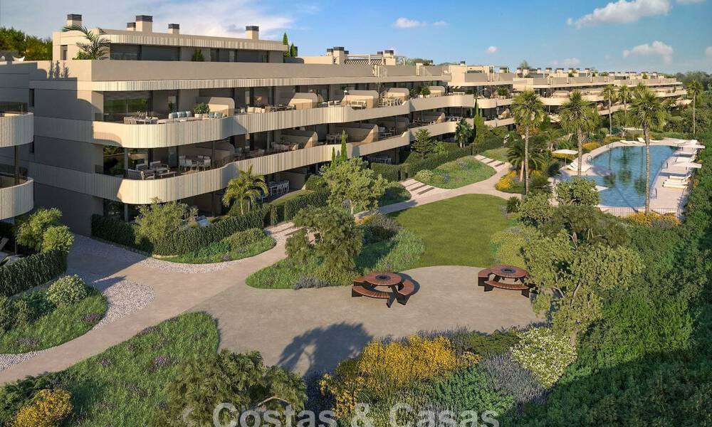 Appartements sur plan à vendre dans un complexe de golf moderne sur la New Golden Mile entre Marbella et Estepona 792339