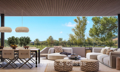 Appartements sur plan à vendre dans un complexe de golf moderne sur la New Golden Mile entre Marbella et Estepona 792347