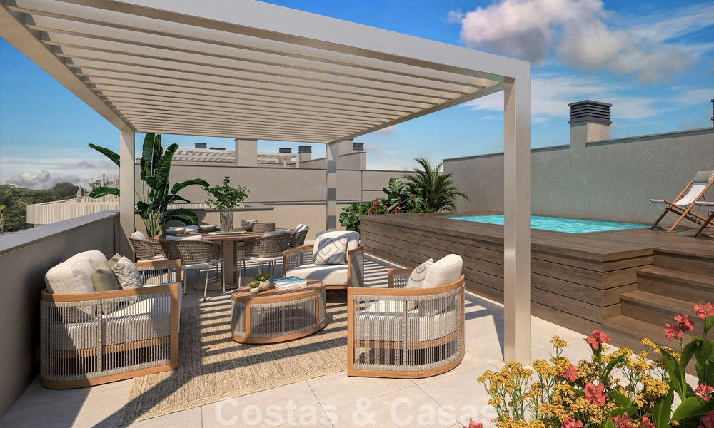 Appartements sur plan à vendre dans un complexe de golf moderne sur la New Golden Mile entre Marbella et Estepona 792349