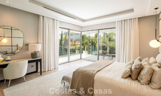 Villa design moderne clé en main à vendre à distance de marche de la plage et des commodités à Guadalmina Baja, Marbella 792357 