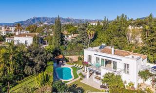 Magnifique villa de luxe rénovée avec une architecture andalouse intemporelle à vendre sur la côte est de Marbella 792408 