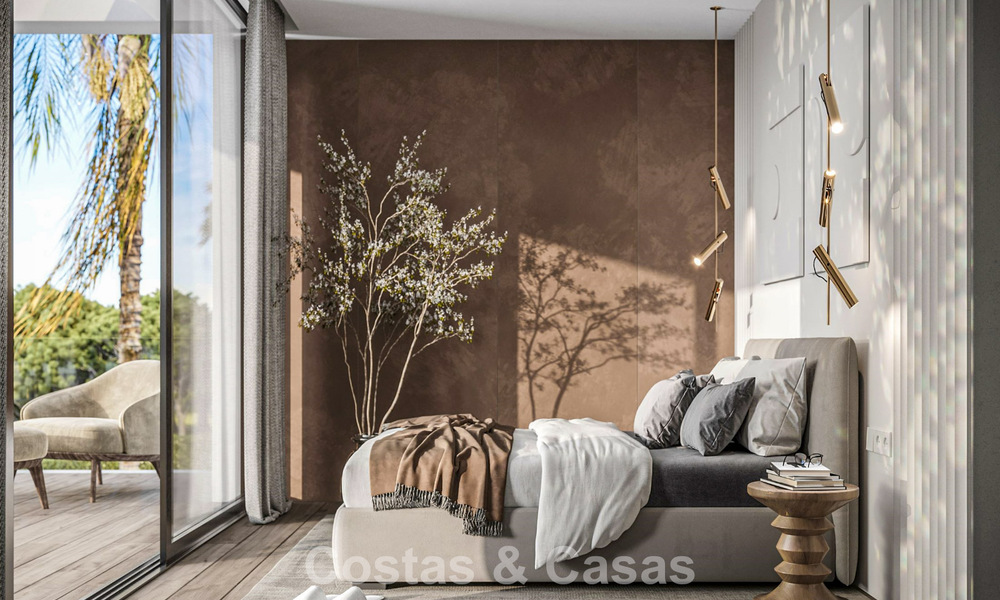 Villa contemporaine en vente sur plan, à distance de marche de la plage et des commodités à Guadalmina Baja, Marbella 792658