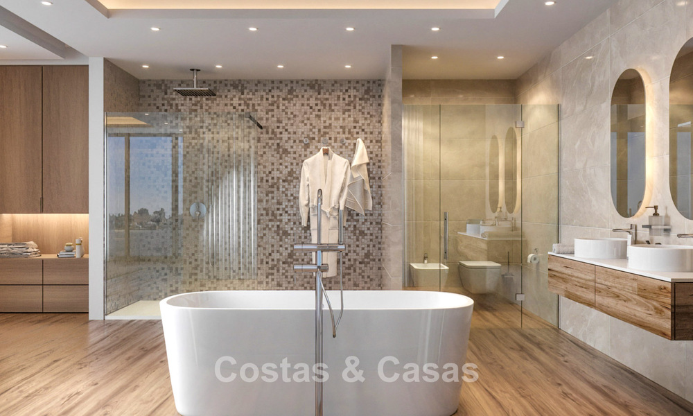 Villa contemporaine en vente sur plan, à distance de marche de la plage et des commodités à Guadalmina Baja, Marbella 792659