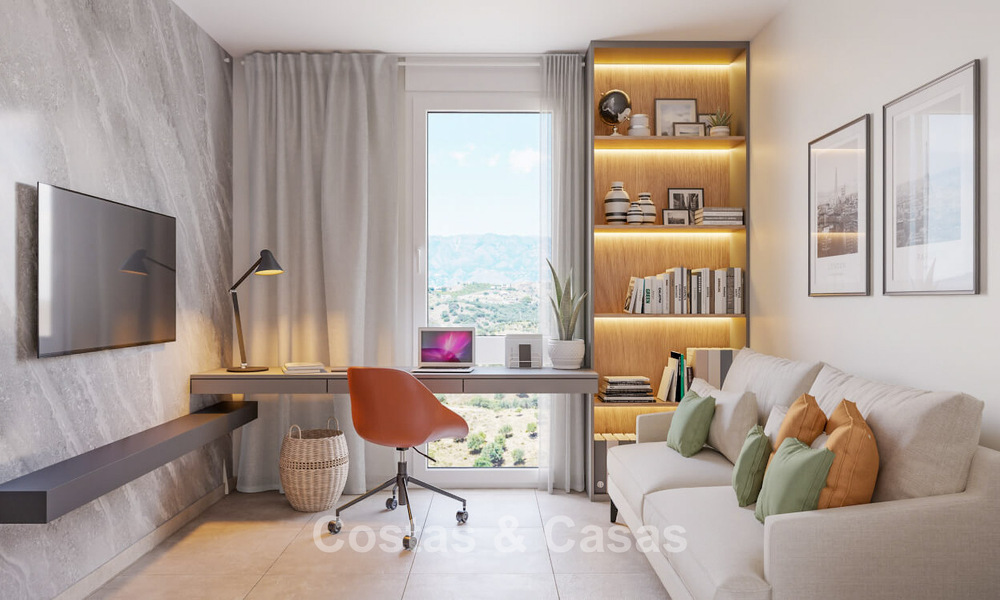 Maisons mitoyennes contemporaines avec vue imprenable sur la mer à vendre à La Cala de Mijas, Costa del Sol 792666