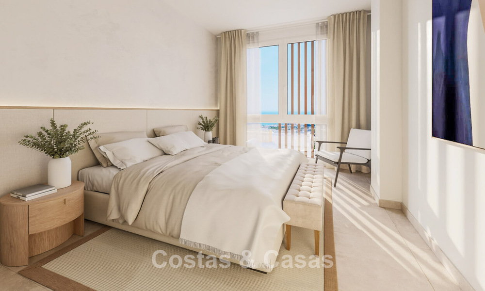 Maisons mitoyennes contemporaines avec vue imprenable sur la mer à vendre à La Cala de Mijas, Costa del Sol 792678