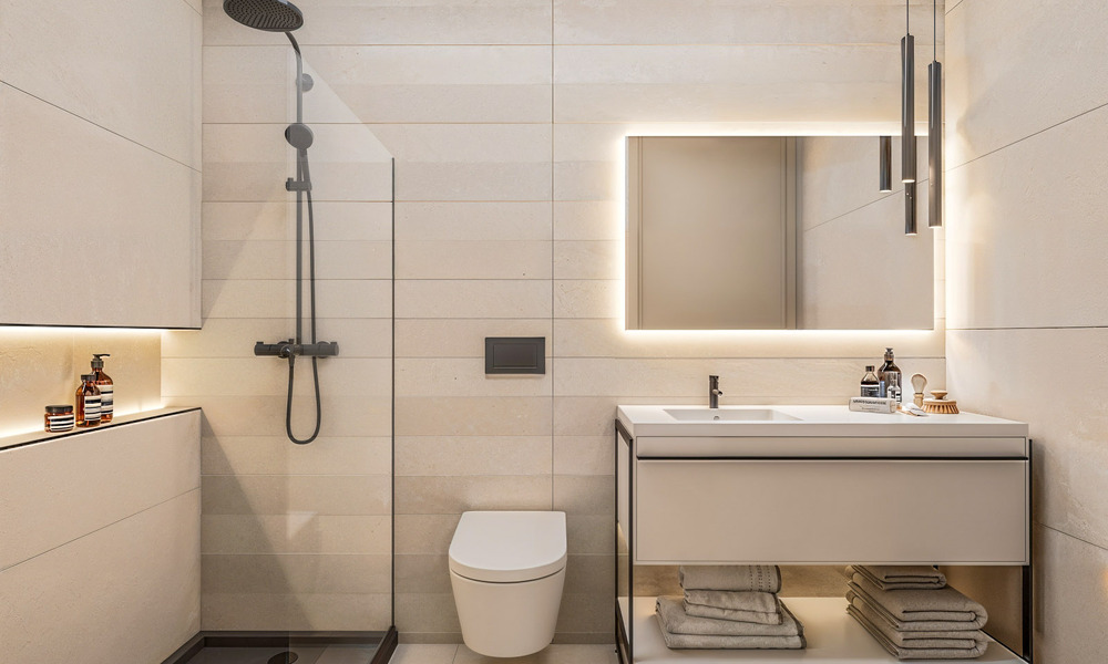 Lancement. Villas mitoyennes de luxe avec vues imprenables sur la mer à Casares, Costa del Sol 792642