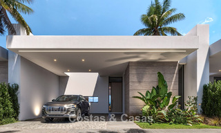 Lancement. Villas mitoyennes de luxe avec vues imprenables sur la mer à Casares, Costa del Sol 792645 