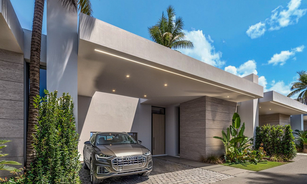 Lancement. Villas mitoyennes de luxe avec vues imprenables sur la mer à Casares, Costa del Sol 792650