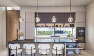 Lancement. Villas mitoyennes de luxe avec vues imprenables sur la mer à Casares, Costa del Sol 792652 