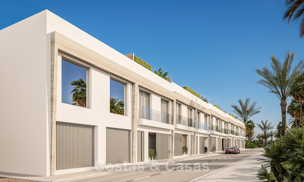 Maisons de ville modernes et élégantes au cœur de San Pedro Alcántara, Marbella 792820