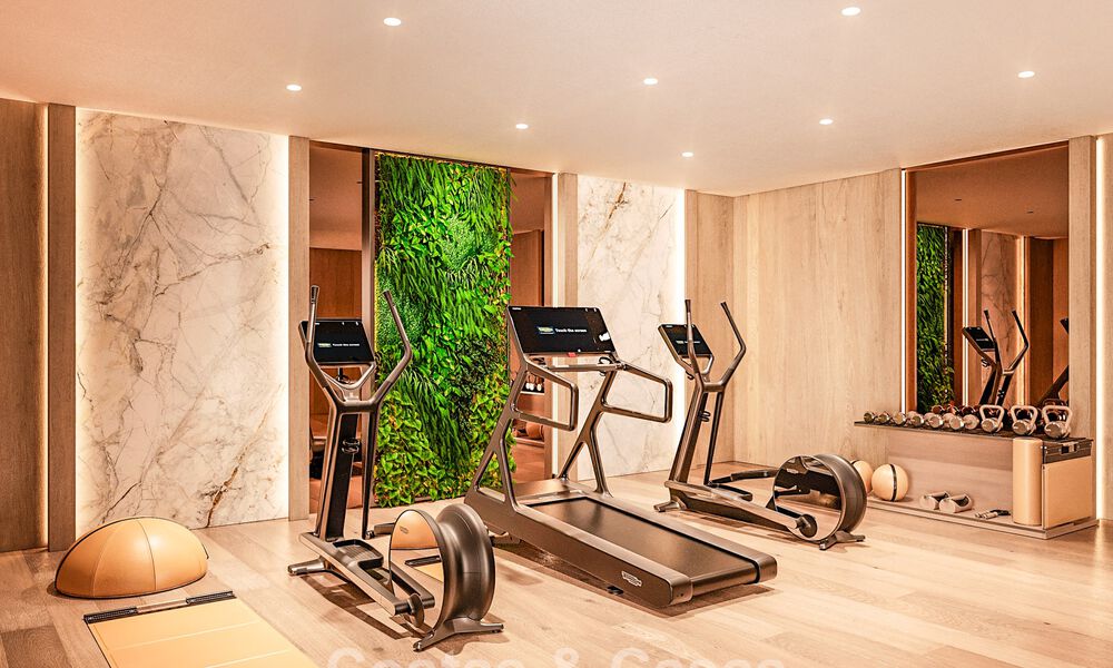 5 villas mitoyennes modernistes à vendre avec vue panoramique sur la mer à La Quinta, Benahavís - Marbella 795602