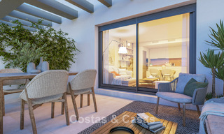 Appartements neufs modernes à vendre à distance de marche de la plage à Mijas Costa, Costa del Sol 792690 