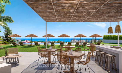 Appartements neufs et contemporains avec vue panoramique sur la mer à vendre à Mijas Costa, Mijas 792737