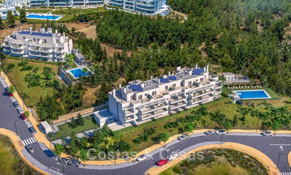 Appartements neufs et contemporains avec vue panoramique sur la mer à vendre à Mijas Costa, Mijas 792739