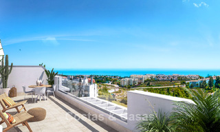 Appartements neufs et contemporains avec vue panoramique sur la mer à vendre à Mijas Costa, Mijas 792741 