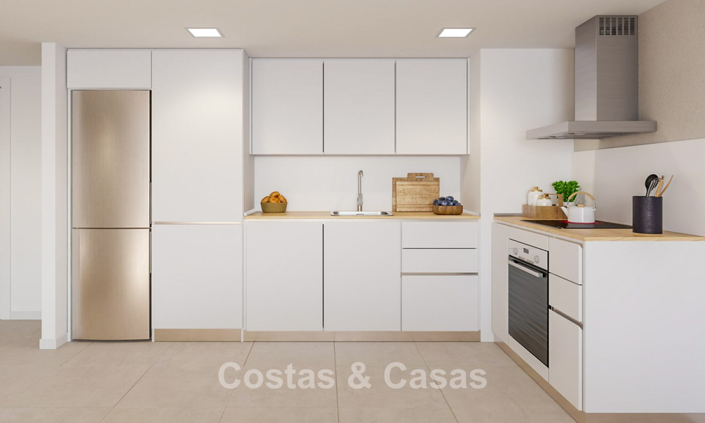 Appartements neufs et contemporains avec vue panoramique sur la mer à vendre à Mijas Costa, Mijas 792744